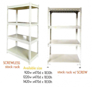 Stock Rack – JRPV Semicon Supplies Inc.